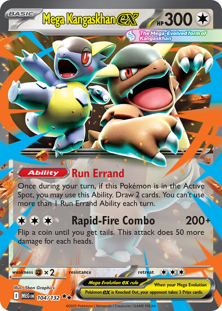 Mega Kangaskhan ex 104