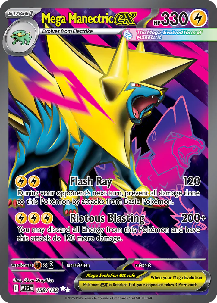 Mega Manectric ex 158