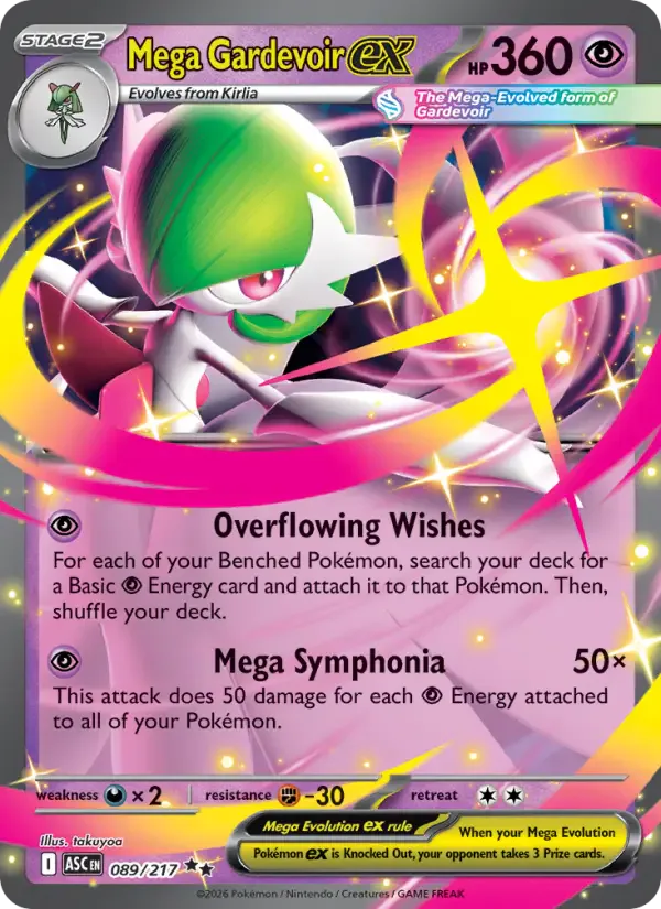 Mega Gardevoir ex 089