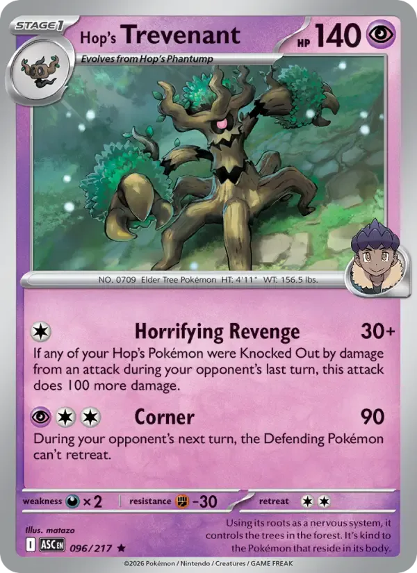 Hop's Trevenant 096