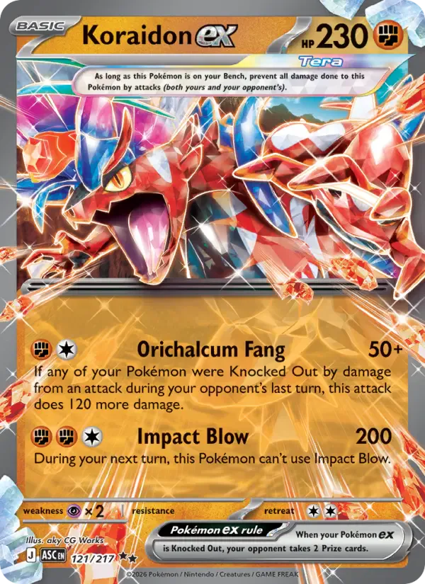 Koraidon ex 121