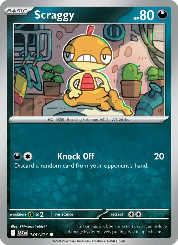 Scraggy 134