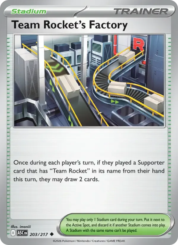 Team Rocket's Factory 203
