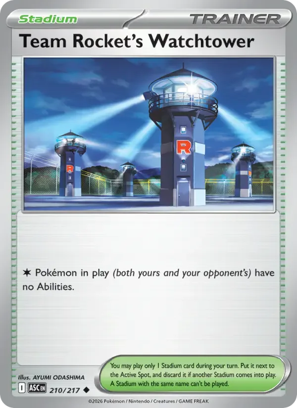 Team Rocket's Watchtower 210