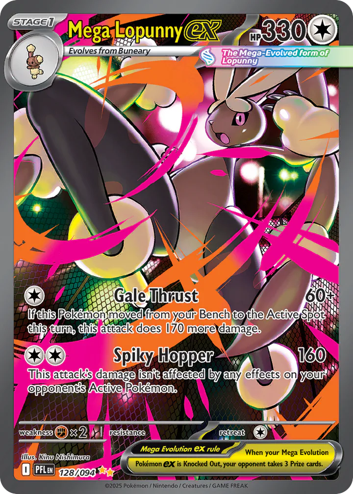 Mega Lopunny ex 128