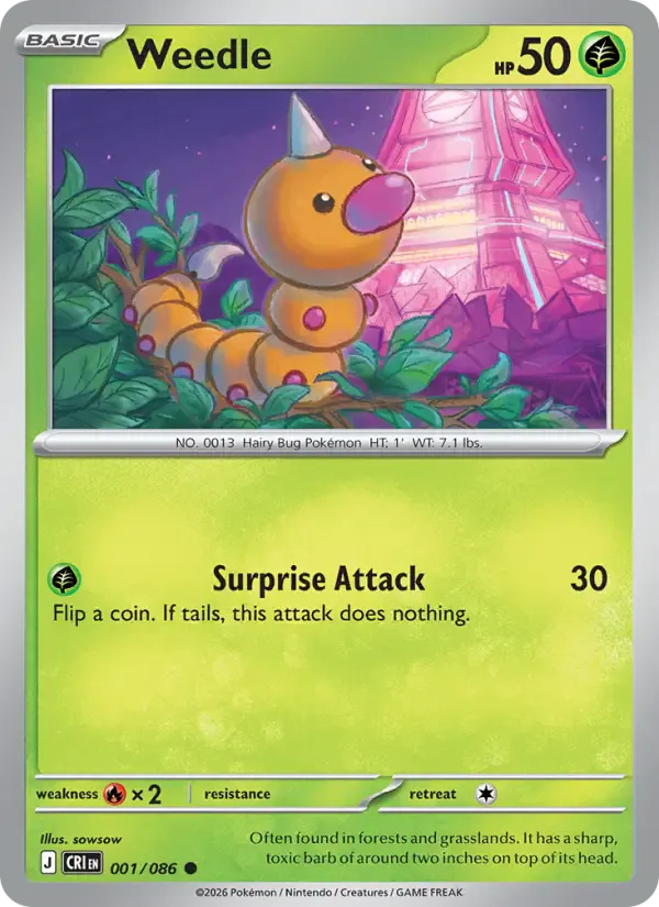 Weedle 001