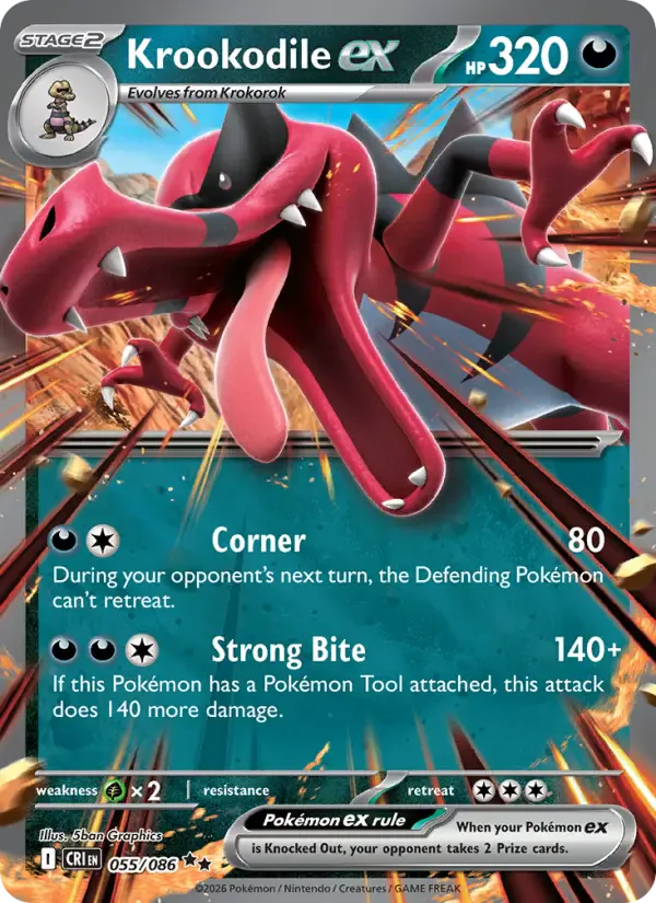 Krookodile ex 055