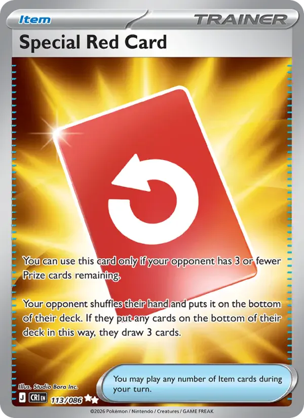 Special Red Card 113