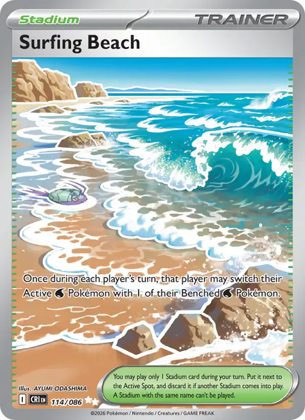 Surfing Beach 114
