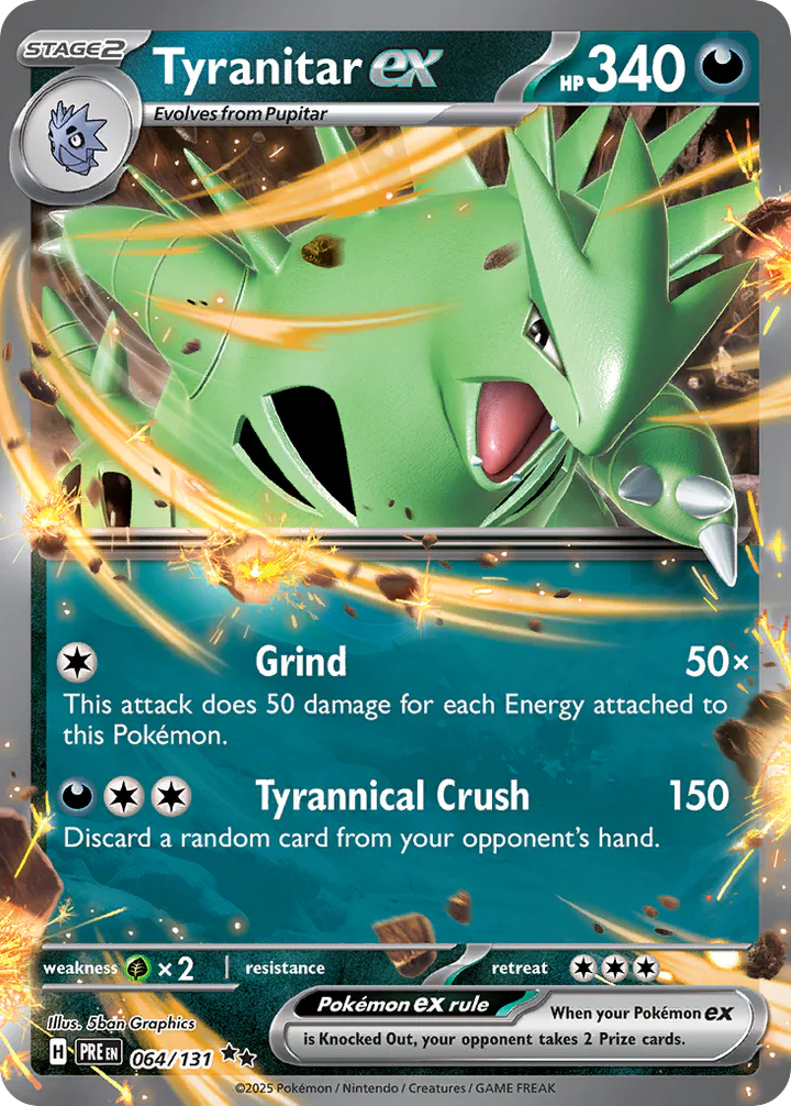 Tyranitar ex 064