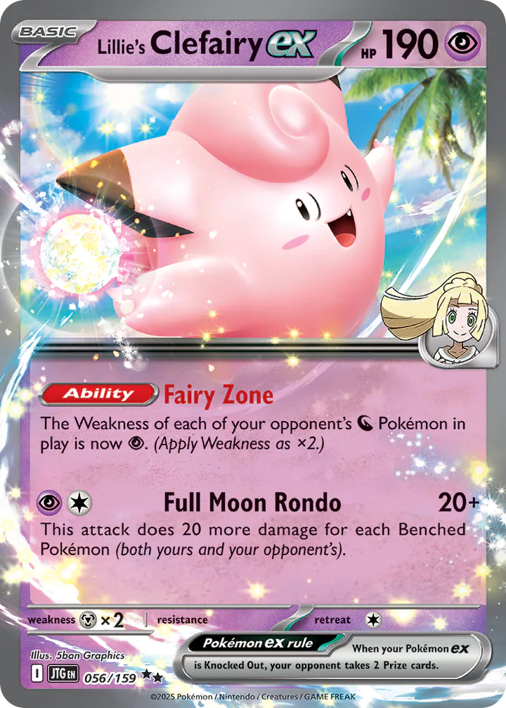 Lillie's Clefairy ex 056