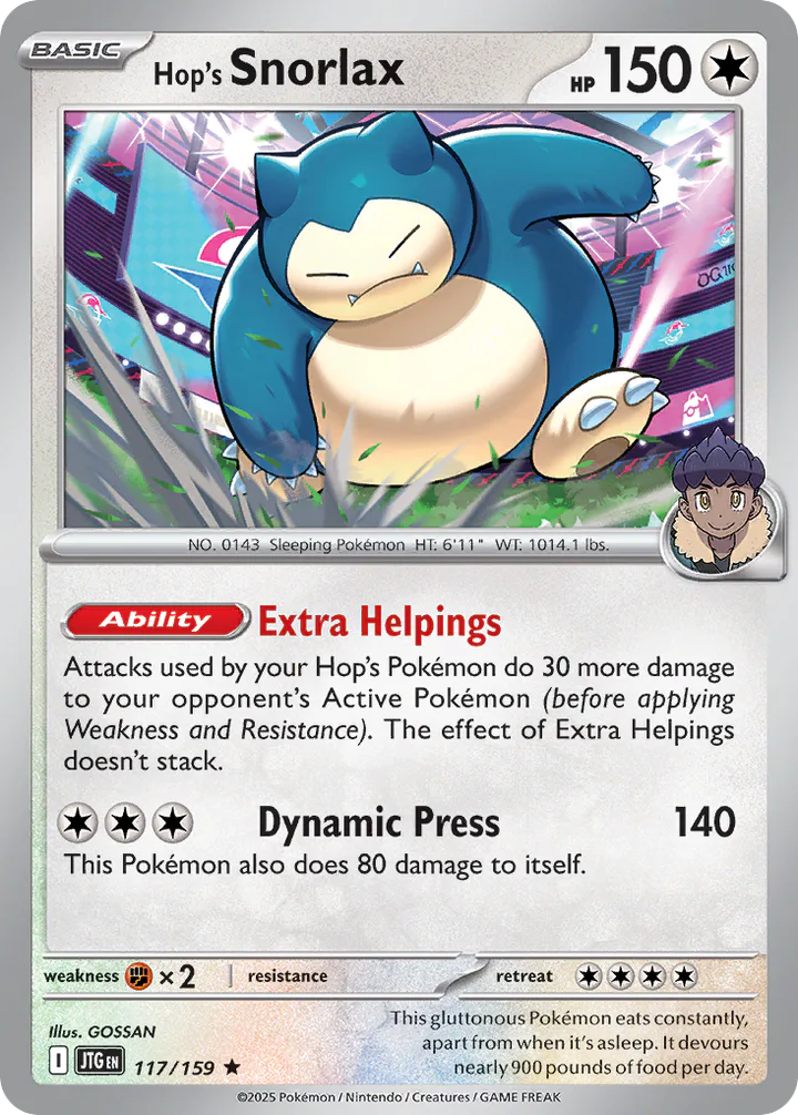 Hop's Snorlax 117