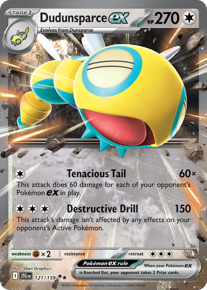 Dudunsparce ex 121