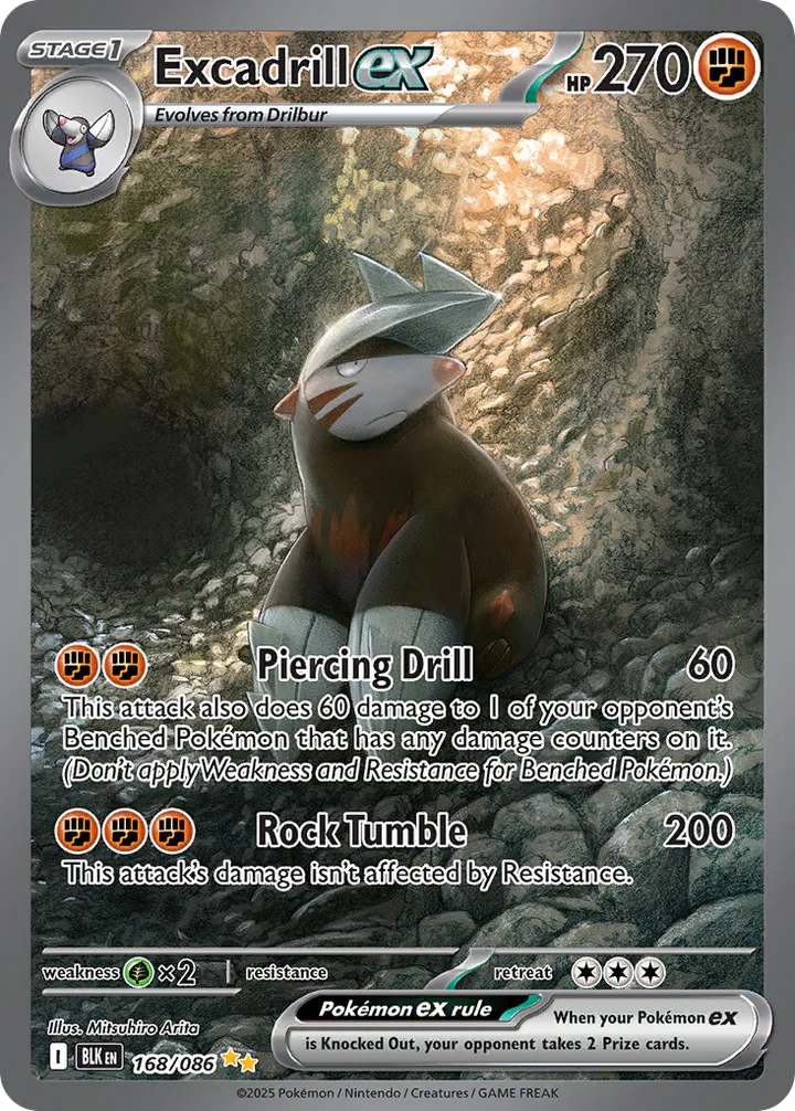 Excadrill ex 168