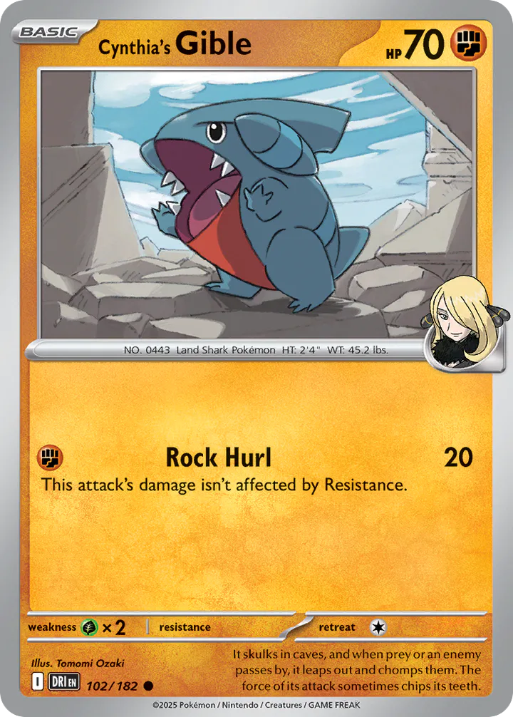 Cynthia's Gible 102