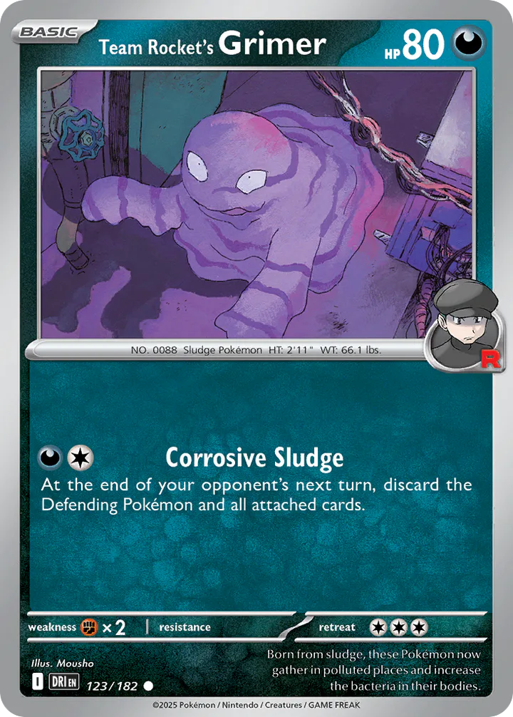 Team Rocket's Grimer 123
