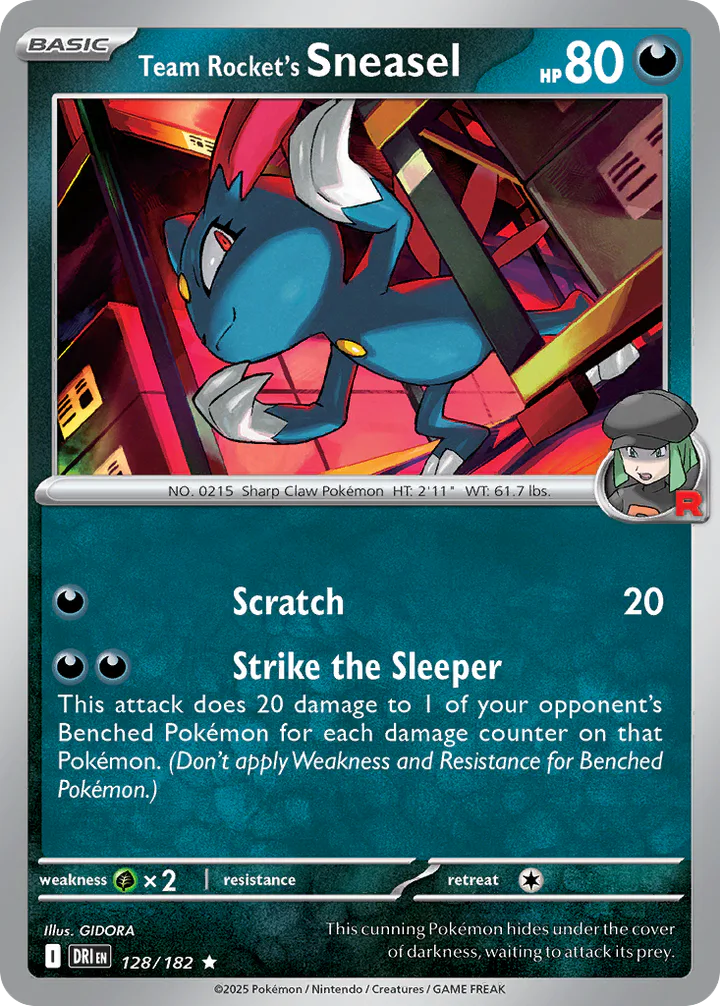 Team Rocket's Sneasel 128
