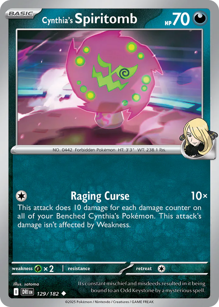 Cynthia's Spiritomb 129