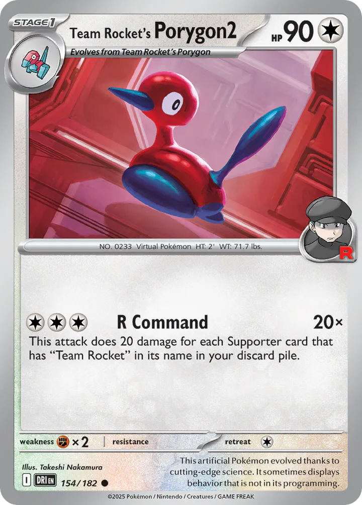 Team Rocket's Porygon2 154