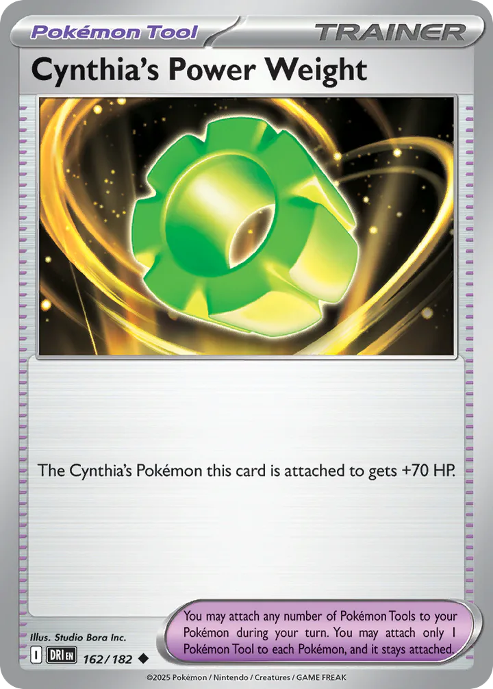 Cynthia's Power Weight 162