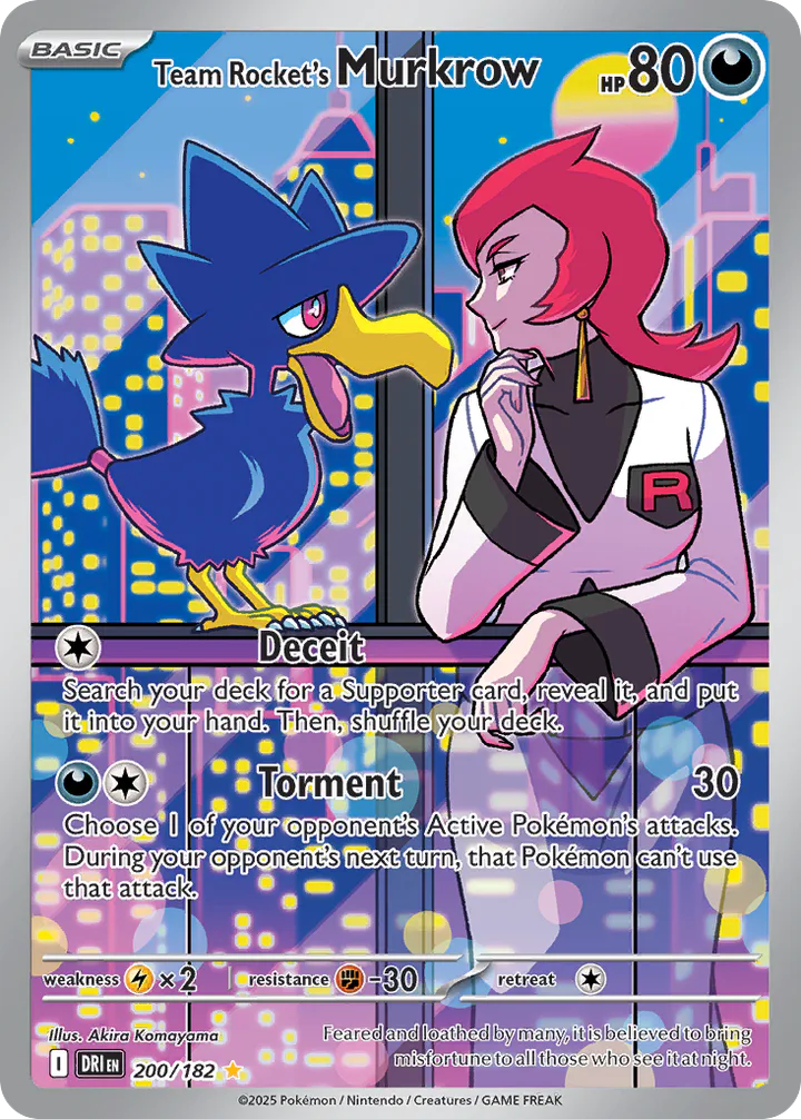 Team Rocket's Murkrow 200
