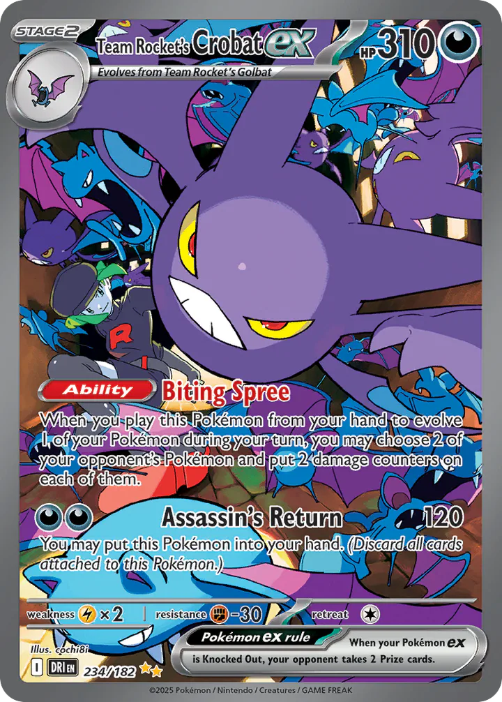 Team Rocket's Crobat ex 234